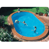 Бассейн Sunny Pool овальный глубина 1,5 м размер 8,0х4,0 м
