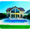 Бассейн Sunny Pool овальный глубина 1,5 м размер 9,16х4,6 м