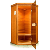 Инфракрасная кабина Термика-1 угловая 1,02х1,02х2,06 м (кедр)