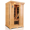 Инфракрасная кабина Active Heat 2-местная карбон, размер 123х137х194 см (хемлок)