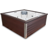 ��� ������� Jacuzzi Premium J 335 213x213x91 �� ���� Twilight, ���������� Roasted Chesnut