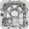 ��� ������� Coast Spas Vantage 45 �������� , ������ 2070 *2070 * 1016 ��
