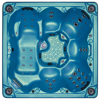 ��� ������� Viking Spas Heritage II 238�238�96,5 ��, V=1700 � (��������� ����)