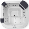 ��� ������� Jacuzzi Maxi Delfi pro 190x190x80 �� ��� ������� base ���� Silver Pearlscent, � ������. 3���