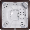 ��� ������� Jacuzzi Maxi Delos pro 215x190x80 �� � �������� top audio ���� Ocean Blue, ������ ��� ���. c �������.