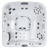 ��� ������� Jacuzzi Maxi Santorini pro 230x215x90 �� base ���� Silver Pearlscent ������ ��� ���. � �������.