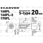   Carver 170FL, . S-type, D=20 