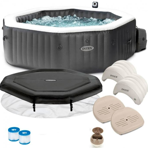     () INTEX PureSpa Jet and Bubble Deluxe, . 28458