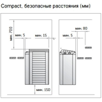  ���� ������������� Harvia Compact E JM20E