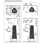  ���� ������������� Harvia Kivi PI 90