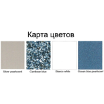  ���������� ��� ������� Jacuzzi Experience Alimia 237x98 �� ���� Silver Pearlscent, � ������������