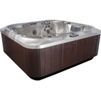  ����-������� Jacuzzi Maxi Kios 189x169x80 �� ���� Summer Sapphire, ������� Teak