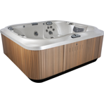  ����-������� Jacuzzi Maxi Kios 189x169x80 �� ���� �����/Bialy, ������� Teak