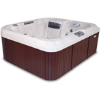  ��� ������� Jacuzzi Maxi Santorini pro 230x215x90 �� ��� ������� top ���� Silver Pearlscent, � ������.