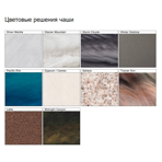  ��� ������� Vita Spa Elegant ���� ���� Silver marble, ������� TEAK