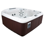  ��� ������� Jacuzzi Maxi Santorini pro 230x215x90 �� base ���� Ocean Blue ������ ��� � ������.