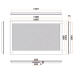    Avis AVS755SM Mirror HB (2023 Smart)