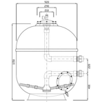    Evospace Cosmo Pro .920 , DN50, H=1150 , , . 