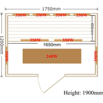    () SaunaMagic Glass RCS Maxi