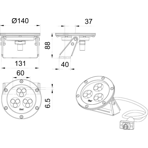    Oase ProfiLux Basic LED L W Spot /01