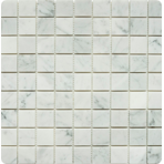    ORRO mosaic STONE BIANCO CARRARA POL (30x30)
