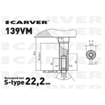   Carver 139VM,   D=22