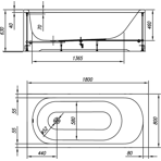    Kolpa Betty 160x70 ,  Air plus