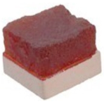   Beckstone Nature 10x10x6 Bush-hammered porphyry red (0,5W/12V/DC)