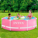    INTEX Metal Frame Pink 28292, 24476  () ()