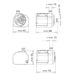      Sicce Multi 800, 800 /, h=1,3,   1,5