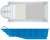 Композитный бассейн Ocean premium Классик 10382 10x3.85x2 м Композитный бассейн Ocean premium Классик 10382 10x3.85x2 м
