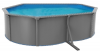 Морозоустойчивый бассейн PoolMagic Anthracite овальный 6.1x3.6x1.3 м Морозоустойчивый бассейн PoolMagic Anthracite овальный 6.1x3.6x1.3 м
